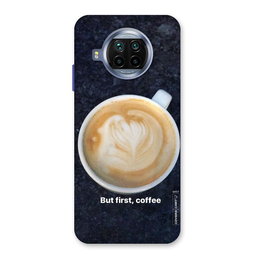 Cappuccino Coffee Back Case for Mi 10i