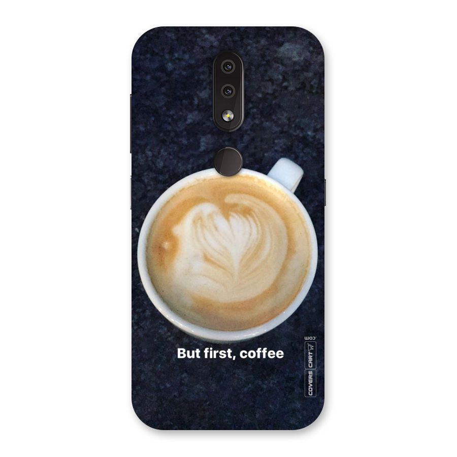 Cappuccino Coffee Back Case for Nokia 4.2