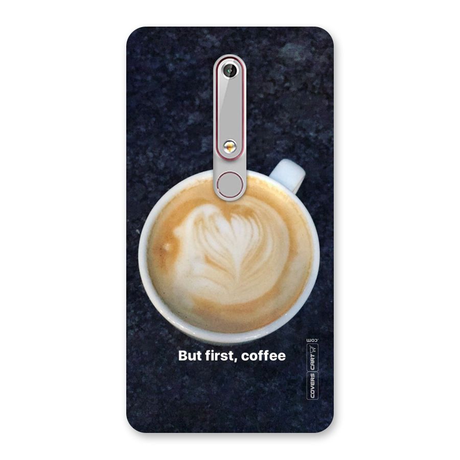 Cappuccino Coffee Back Case for Nokia 6.1