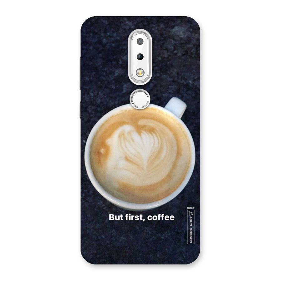 Cappuccino Coffee Back Case for Nokia 6.1 Plus