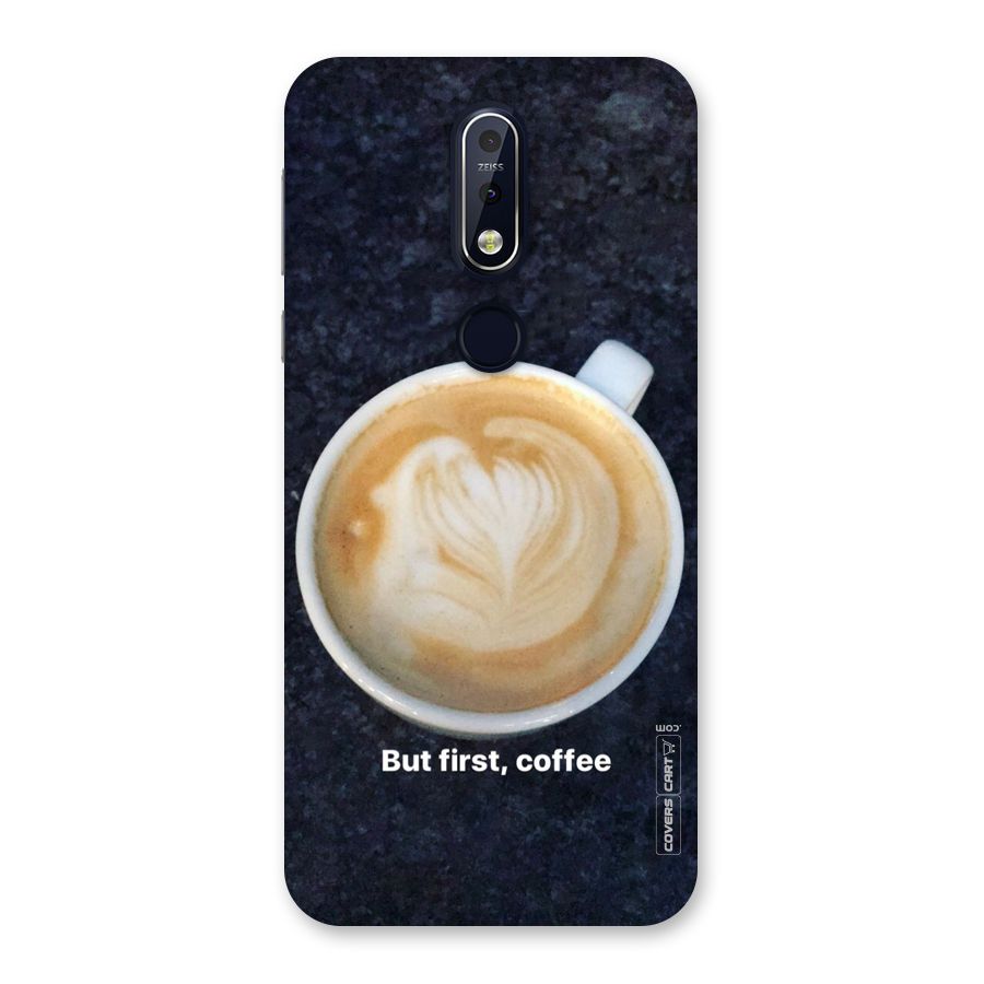 Cappuccino Coffee Back Case for Nokia 7.1