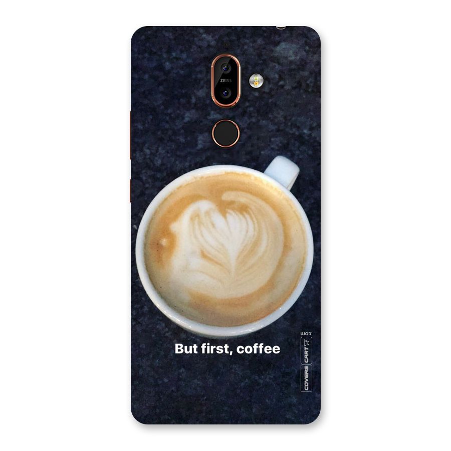 Cappuccino Coffee Back Case for Nokia 7 Plus