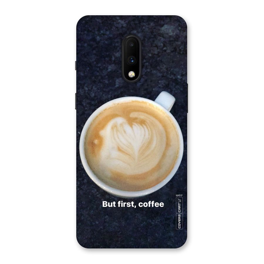 Cappuccino Coffee Back Case for OnePlus 7