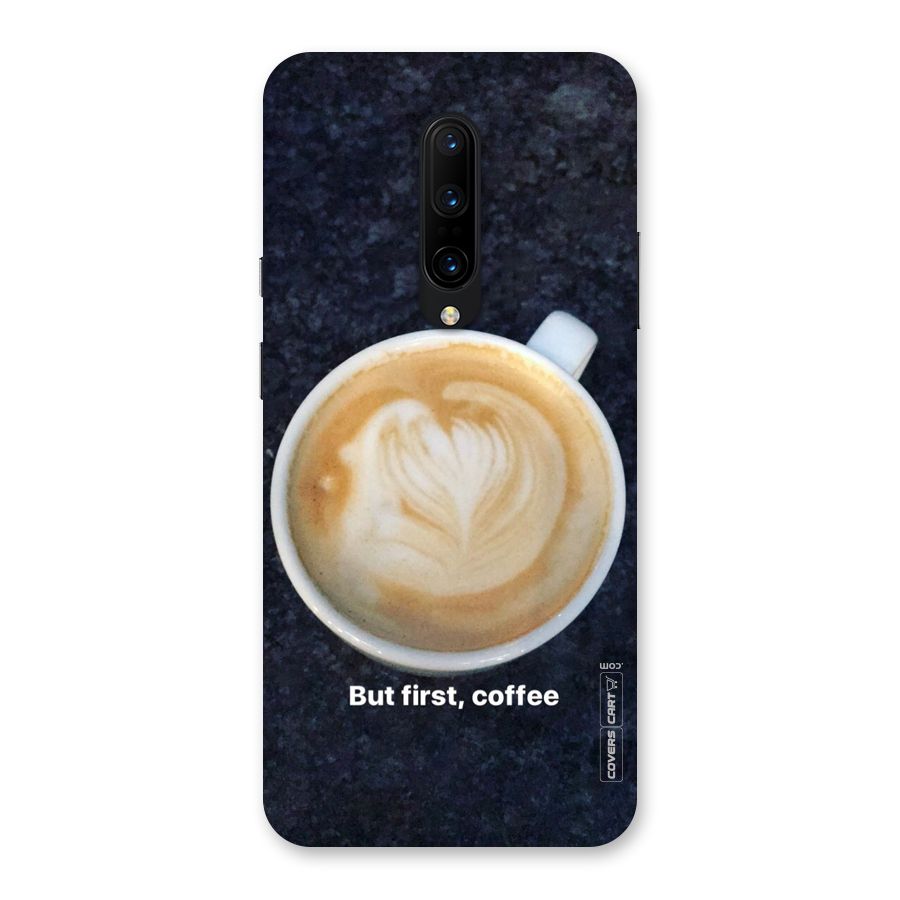 Cappuccino Coffee Back Case for OnePlus 7 Pro