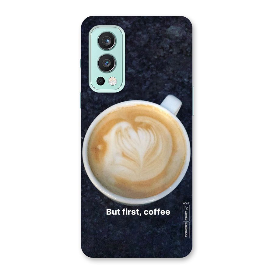 Cappuccino Coffee Back Case for OnePlus Nord 2 5G