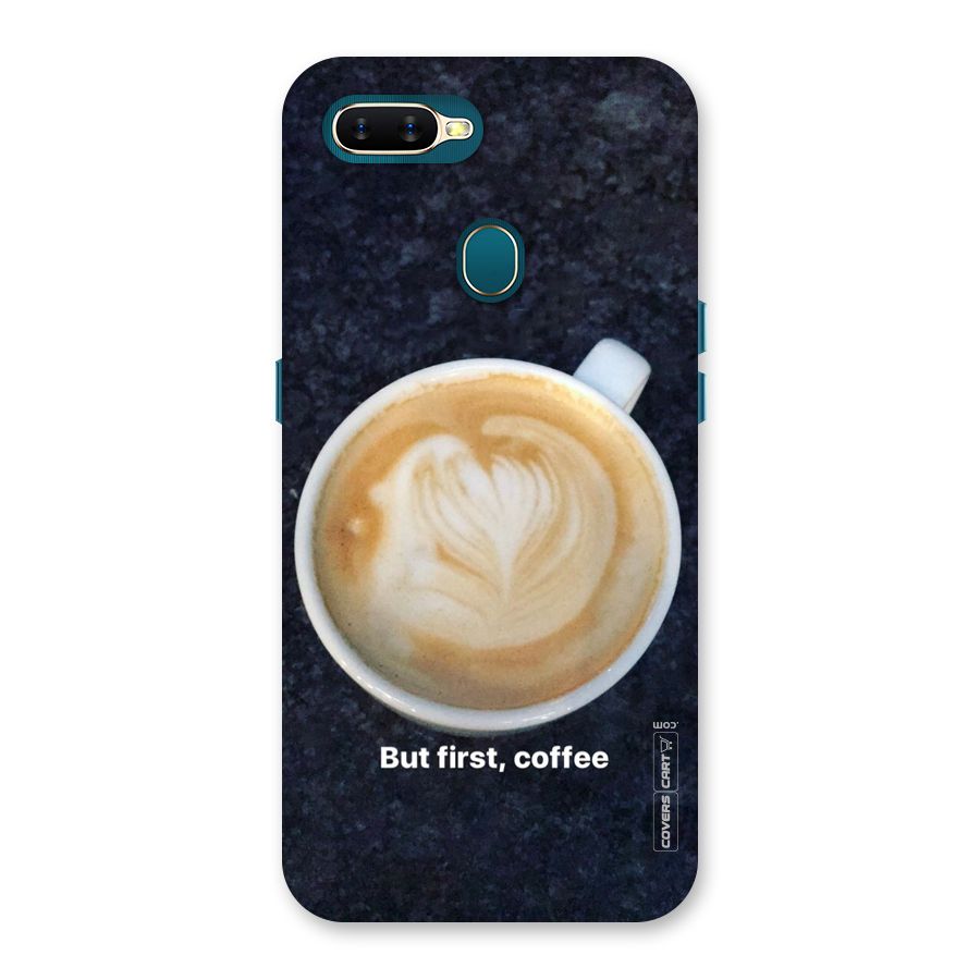 Cappuccino Coffee Back Case for Oppo A11k