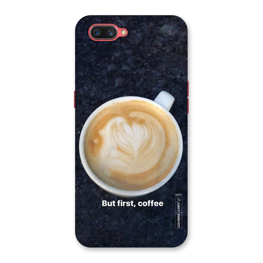 Cappuccino Coffee Back Case for Oppo A3s