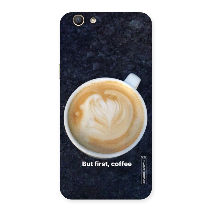 Cappuccino Coffee Back Case for Oppo A59