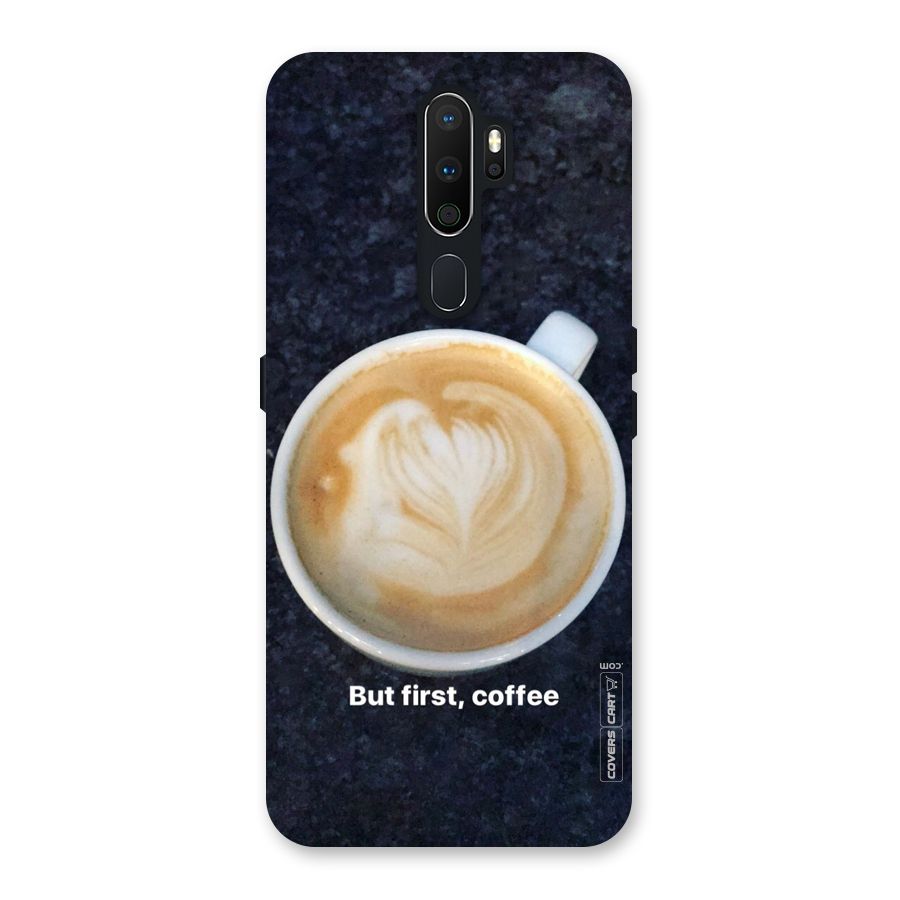 Cappuccino Coffee Back Case for Oppo A5 (2020)