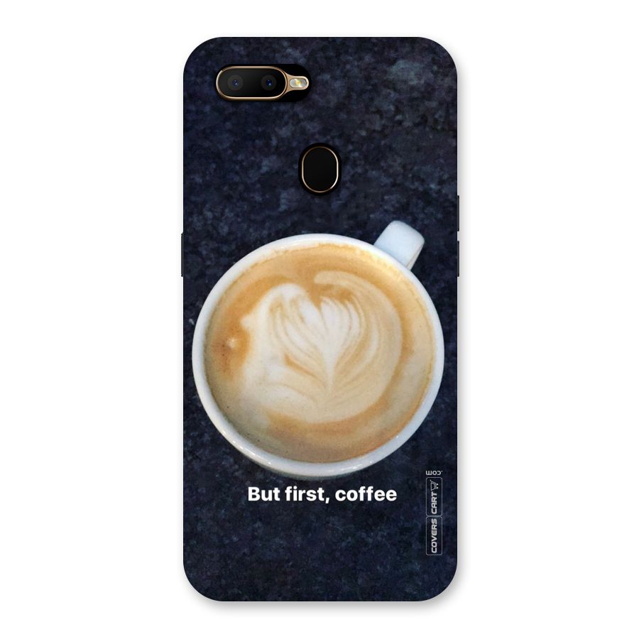 Cappuccino Coffee Back Case for Oppo A5s