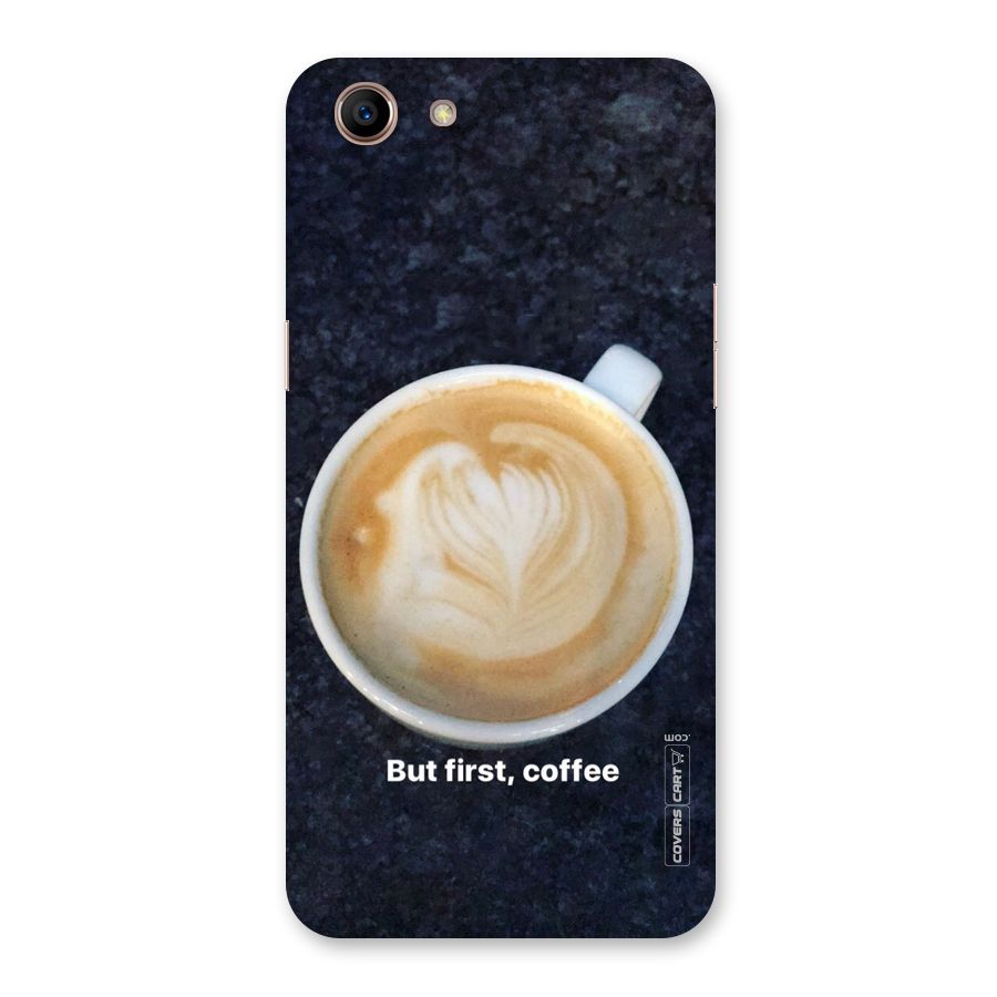 Cappuccino Coffee Back Case for Oppo A83 (2018)
