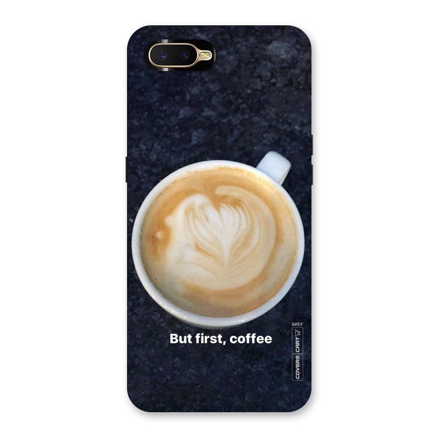 Cappuccino Coffee Back Case for Oppo K1
