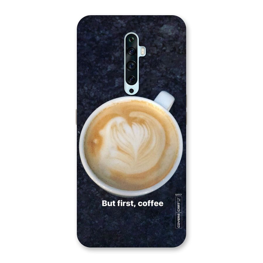 Cappuccino Coffee Back Case for Oppo Reno2 Z