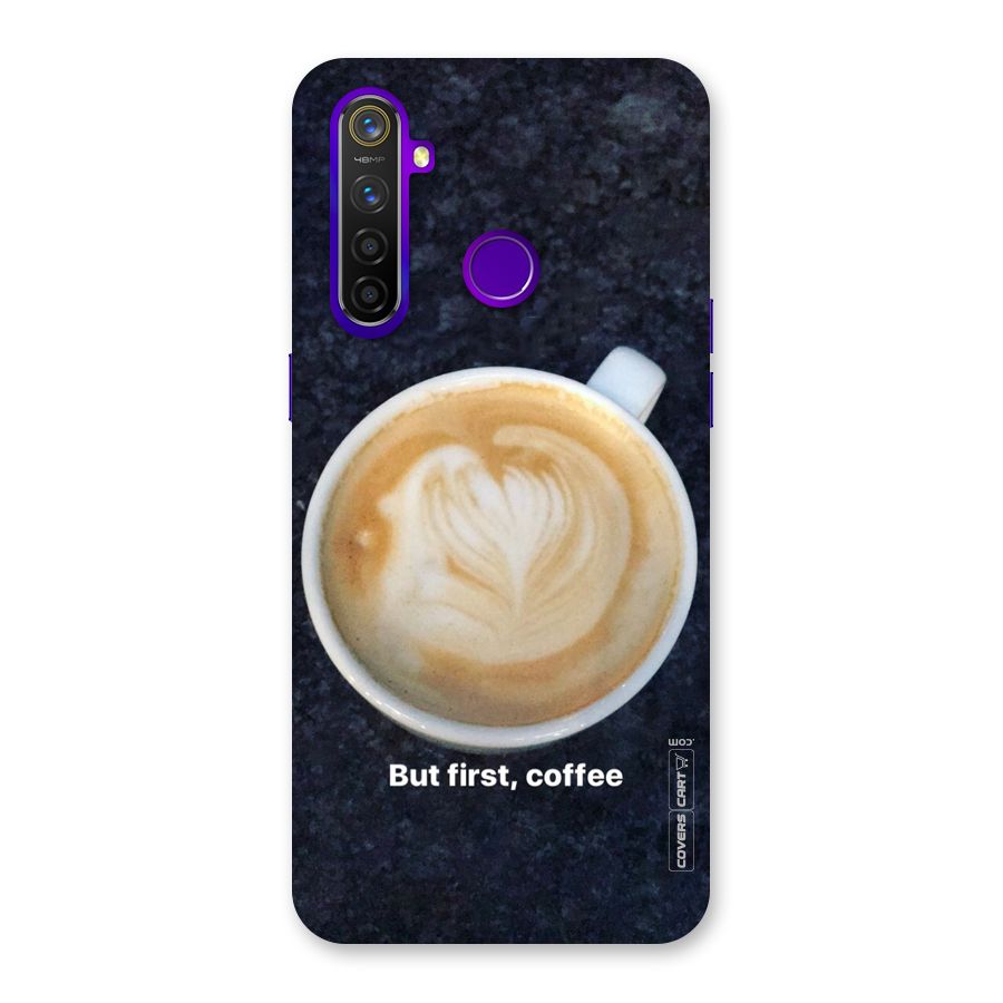Cappuccino Coffee Back Case for Realme 5 Pro