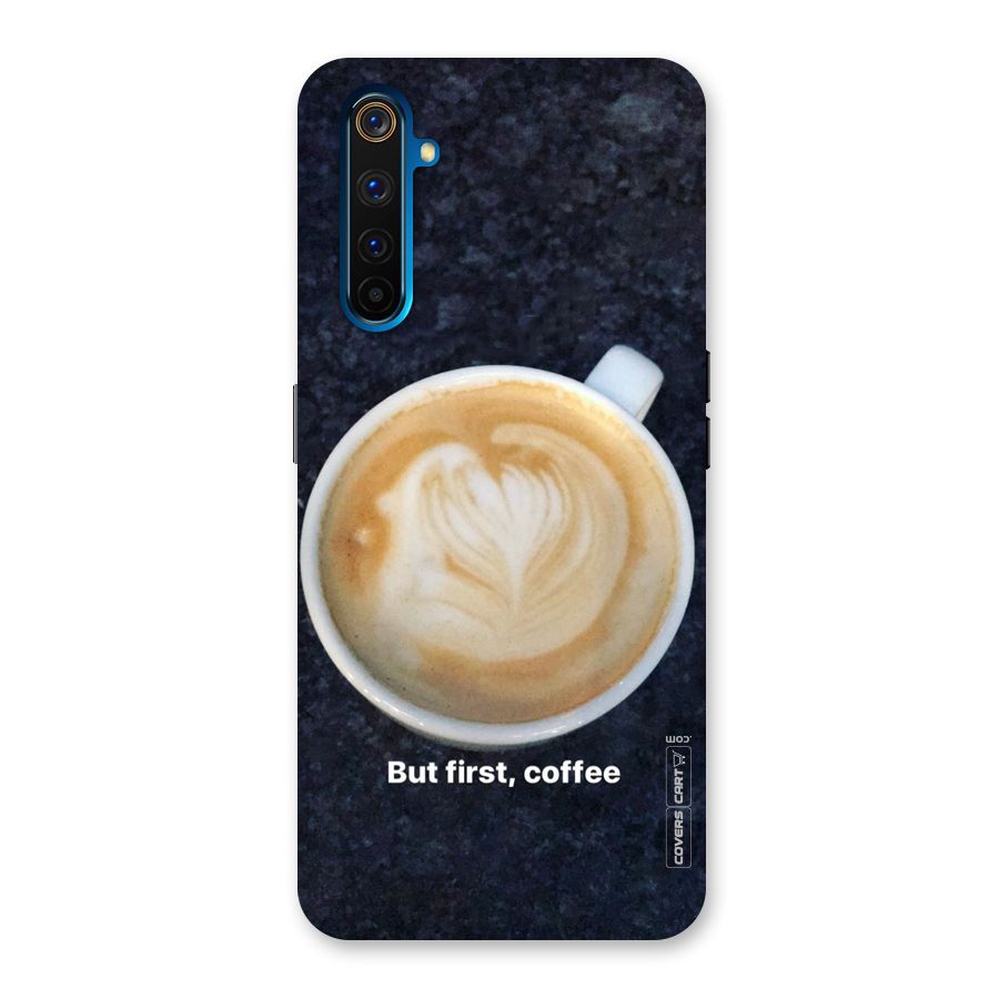 Cappuccino Coffee Back Case for Realme 6 Pro