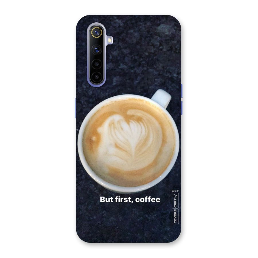 Cappuccino Coffee Back Case for Realme 6i