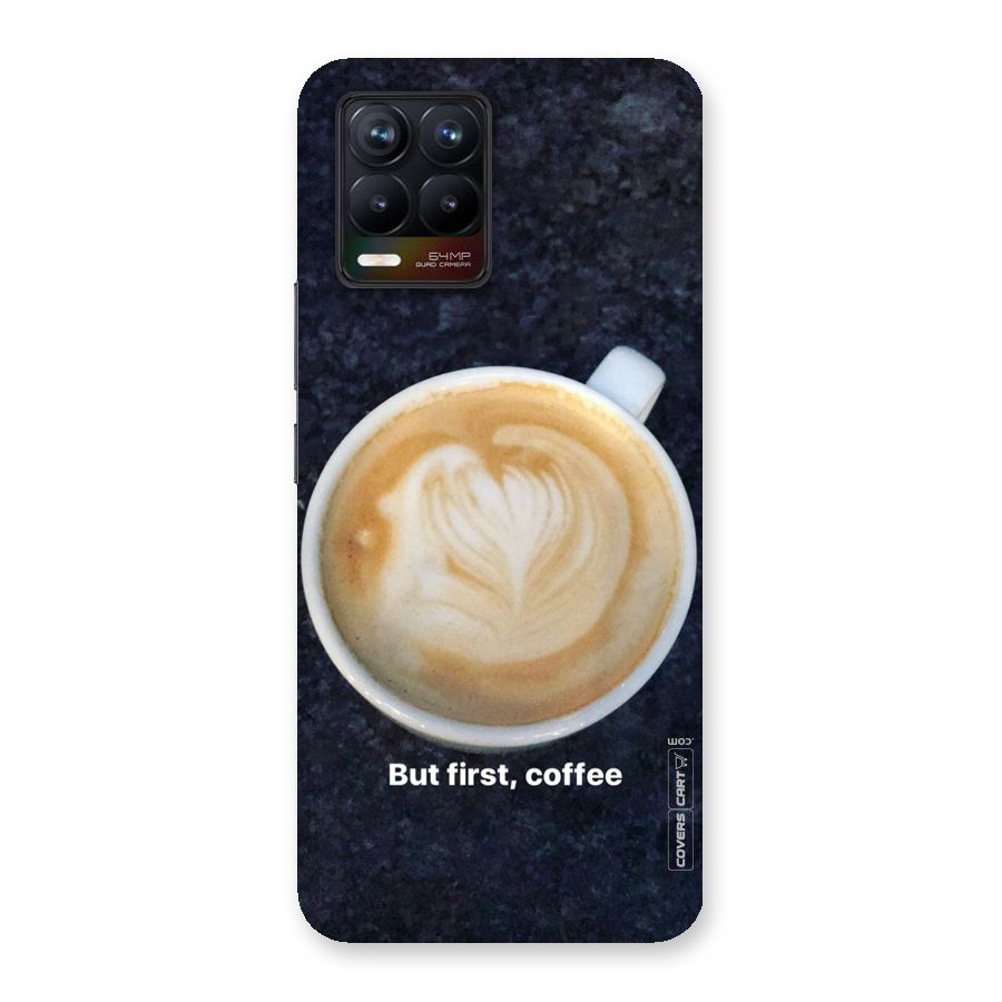Cappuccino Coffee Back Case for Realme 8