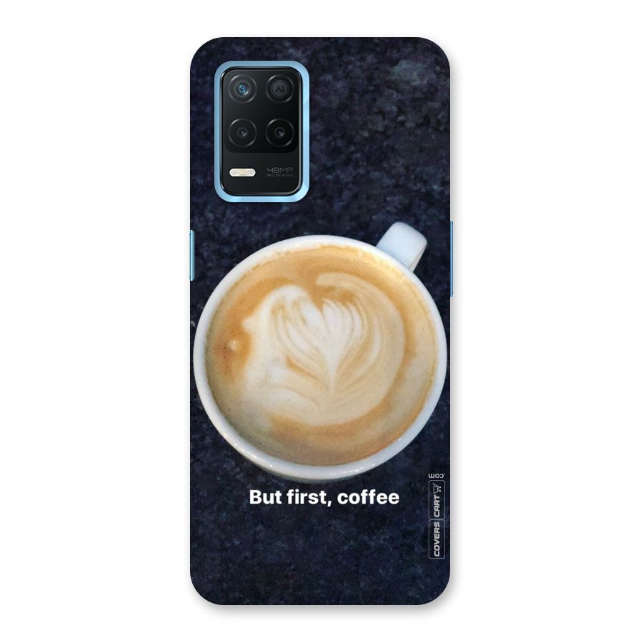 Cappuccino Coffee Back Case for Realme 8 5G