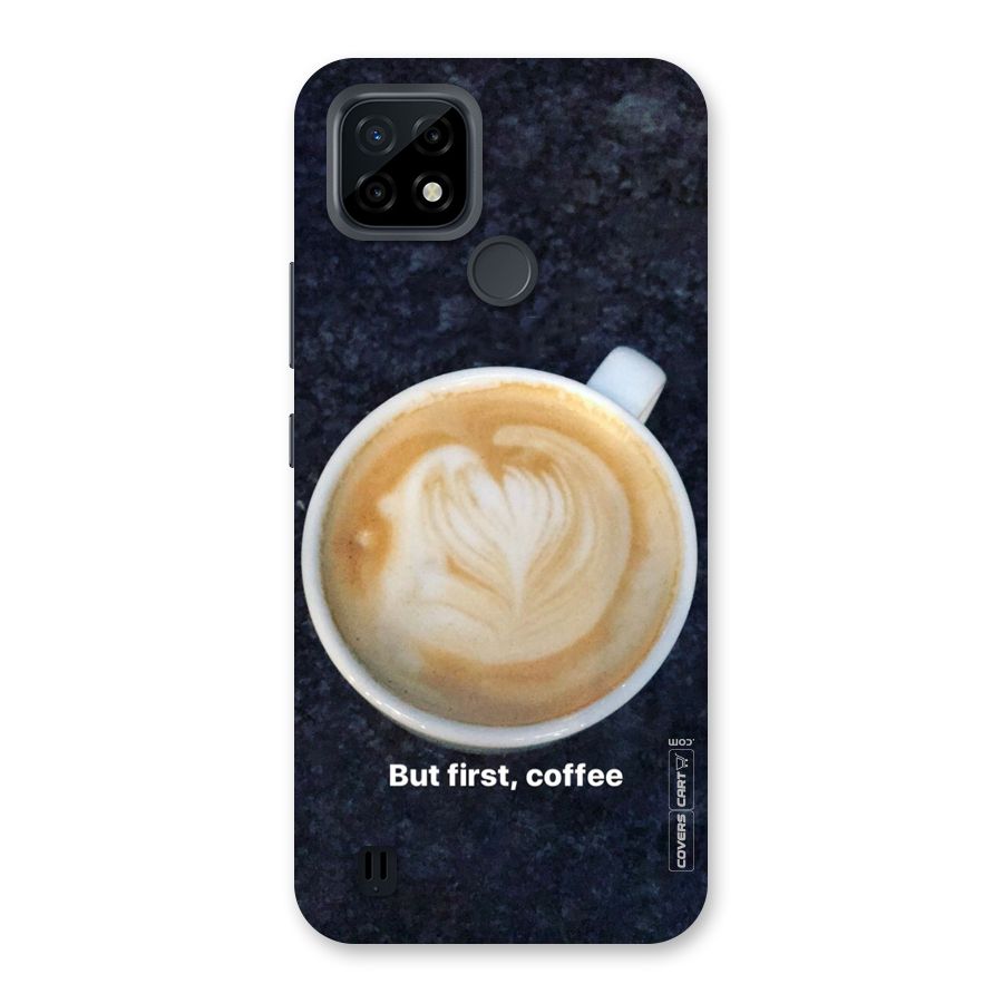 Cappuccino Coffee Back Case for Realme C21