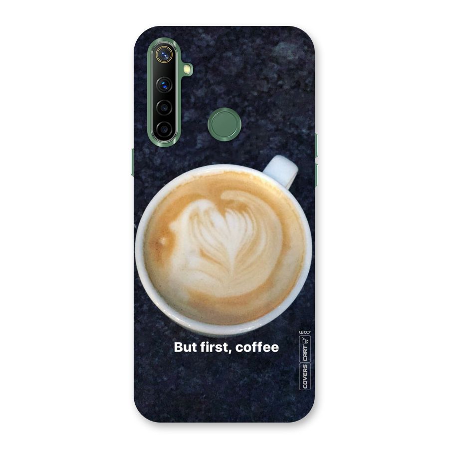Cappuccino Coffee Back Case for Realme Narzo 10