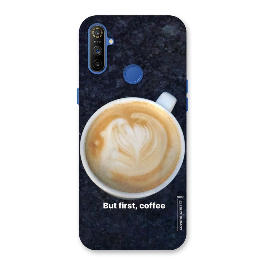 Cappuccino Coffee Back Case for Realme Narzo 10A