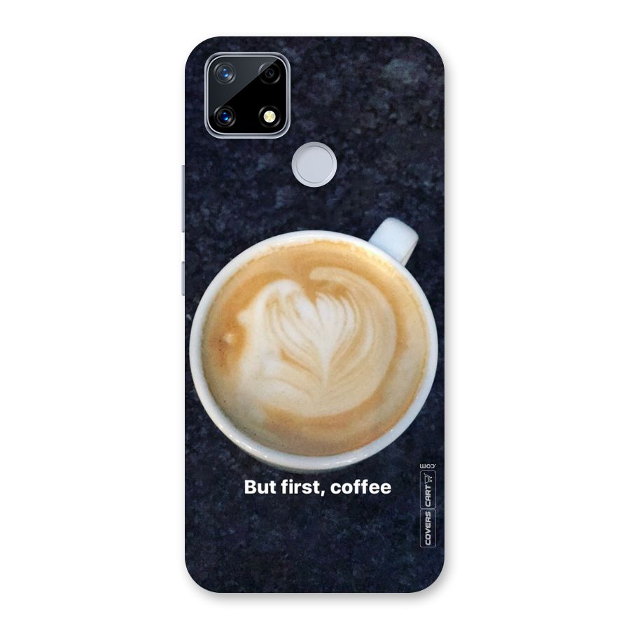 Cappuccino Coffee Back Case for Realme Narzo 20