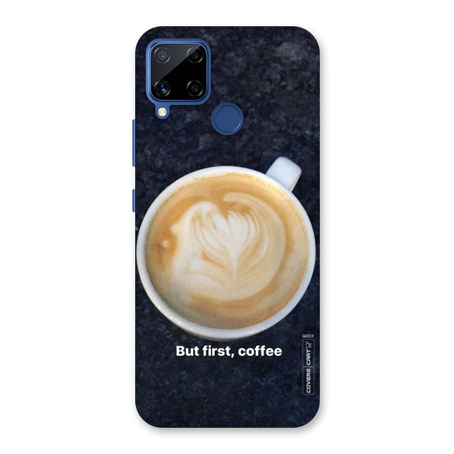 Cappuccino Coffee Back Case for Realme Narzo 30A