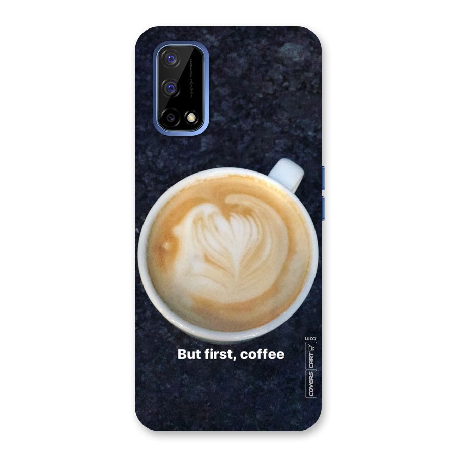 Cappuccino Coffee Back Case for Realme Narzo 30 Pro