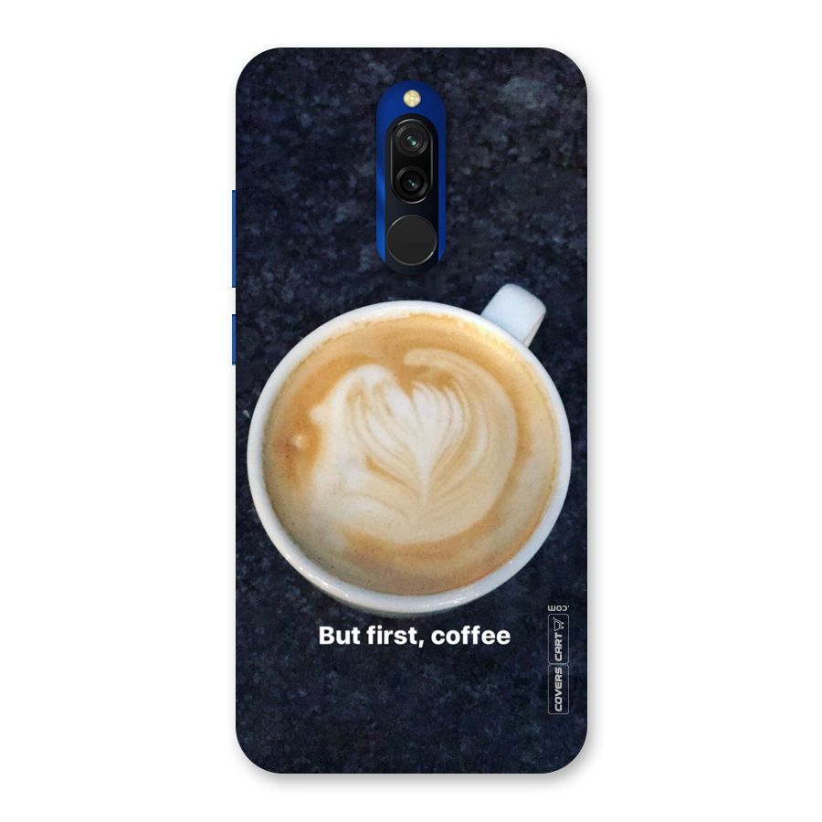 Cappuccino Coffee Back Case for Redmi 8