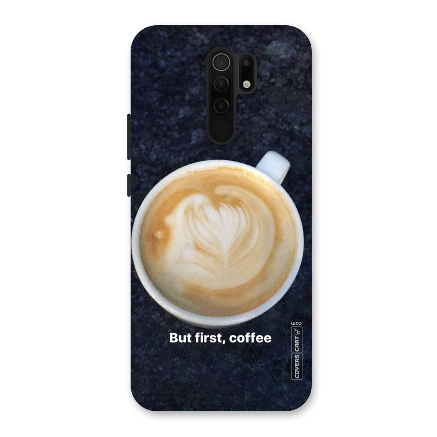 Cappuccino Coffee Back Case for Redmi 9 Prime