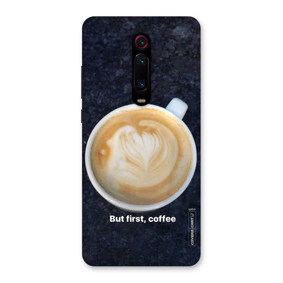 Cappuccino Coffee Back Case for Redmi K20