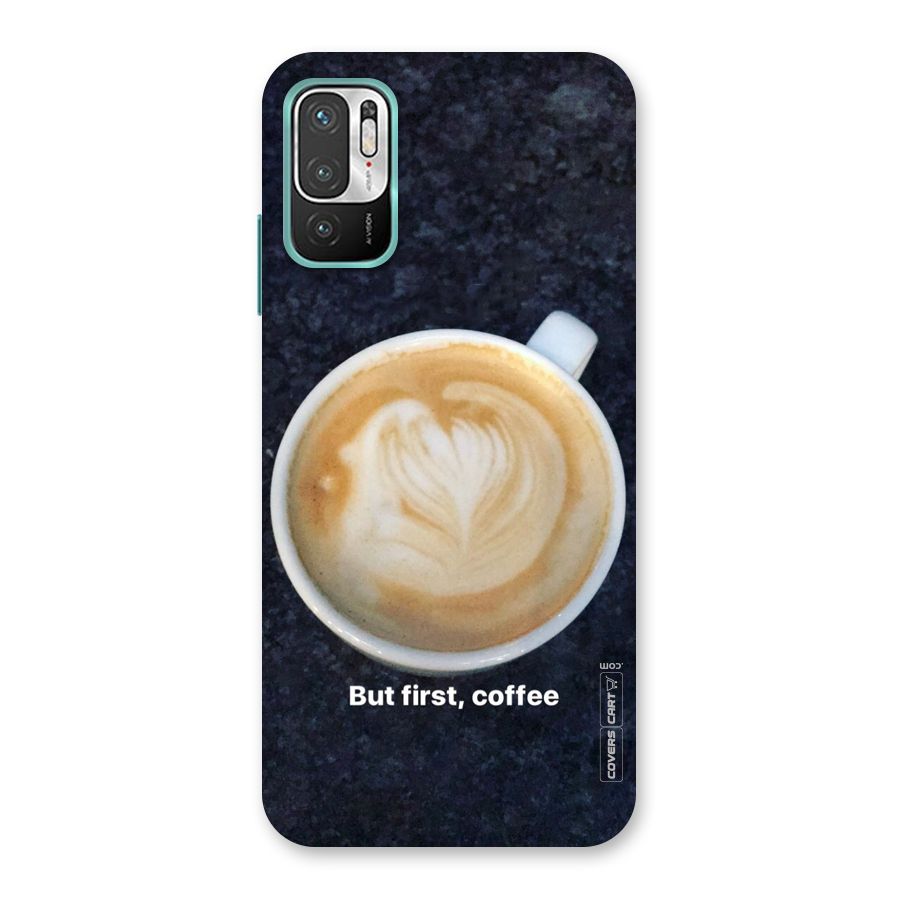 Cappuccino Coffee Back Case for Redmi Note 10T 5G