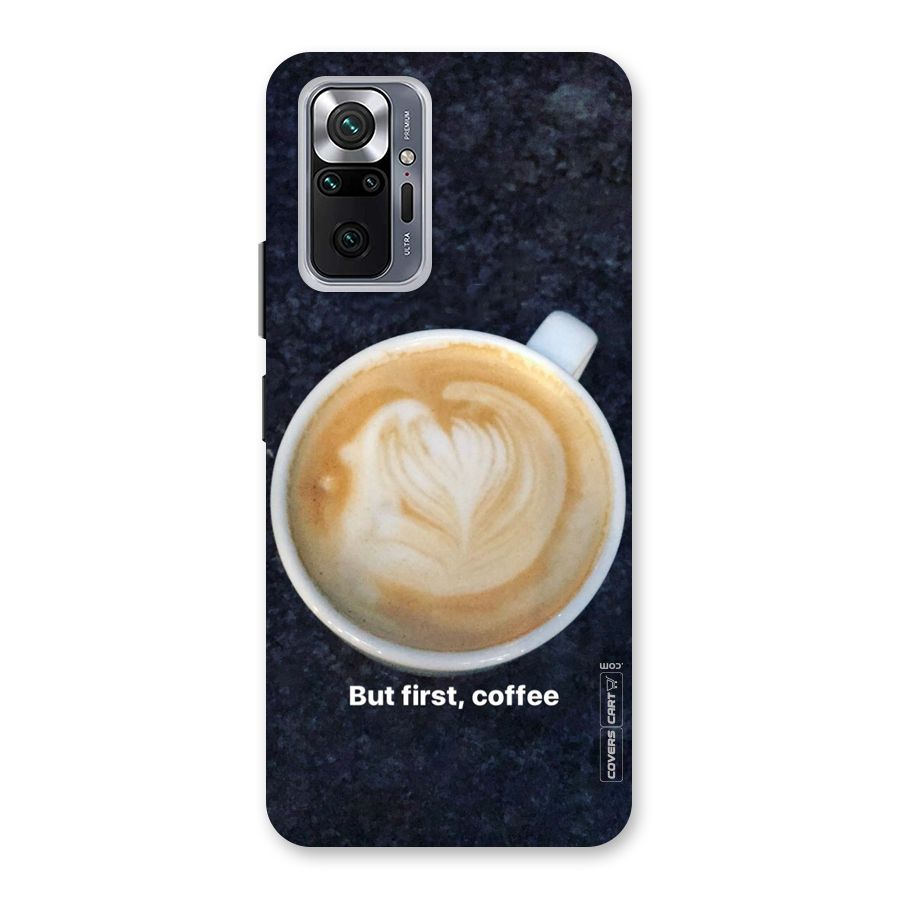 Cappuccino Coffee Back Case for Redmi Note 10 Pro Max