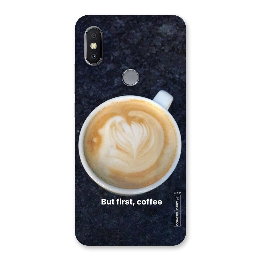 Cappuccino Coffee Back Case for Redmi Y2