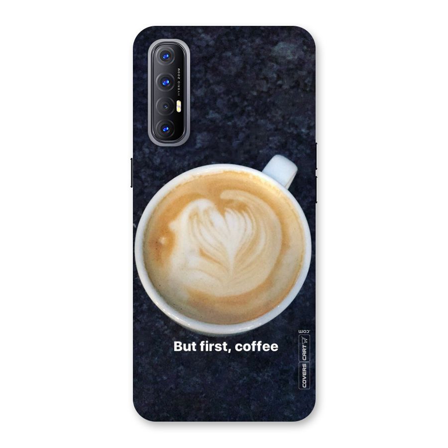 Cappuccino Coffee Back Case for Reno3 Pro