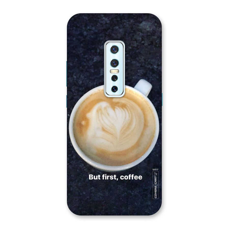 Cappuccino Coffee Back Case for Vivo V17 Pro