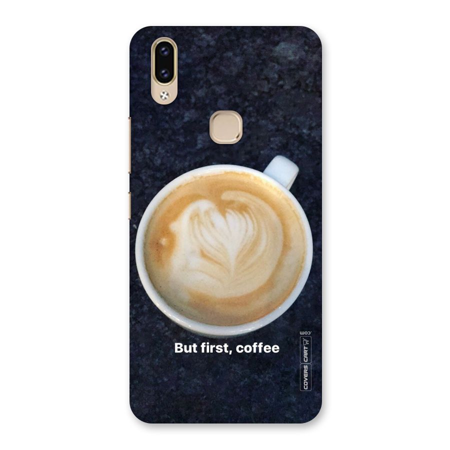 Cappuccino Coffee Back Case for Vivo V9 Youth