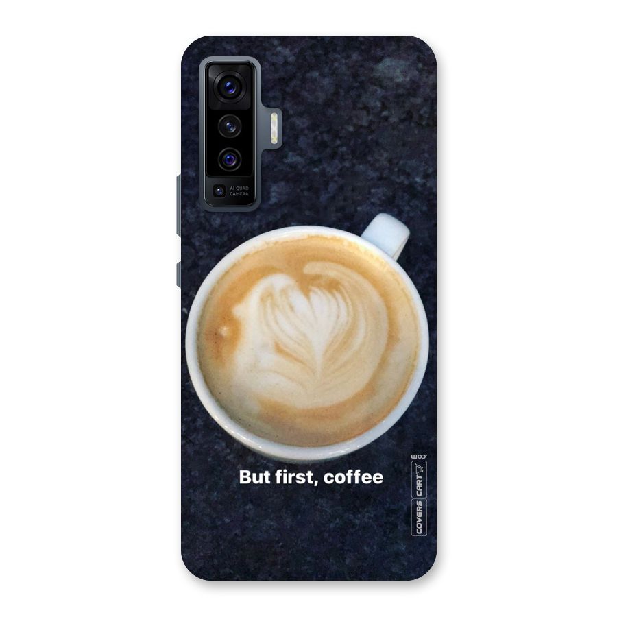 Cappuccino Coffee Back Case for Vivo X50