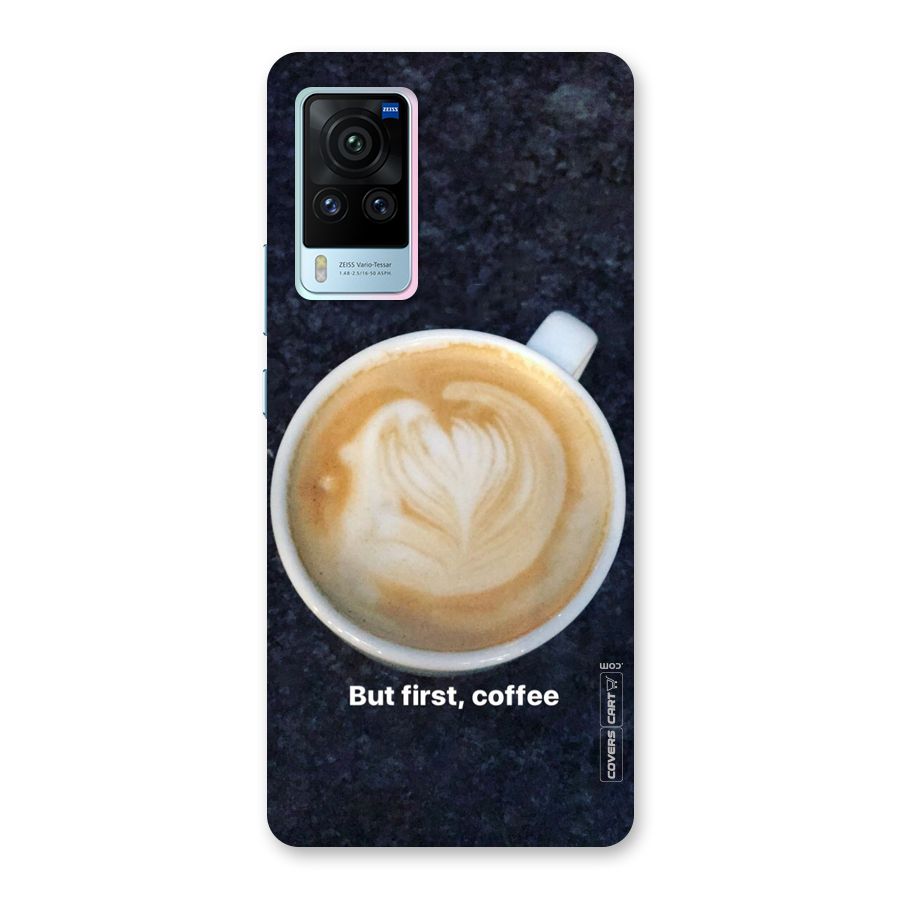 Cappuccino Coffee Back Case for Vivo X60 Pro