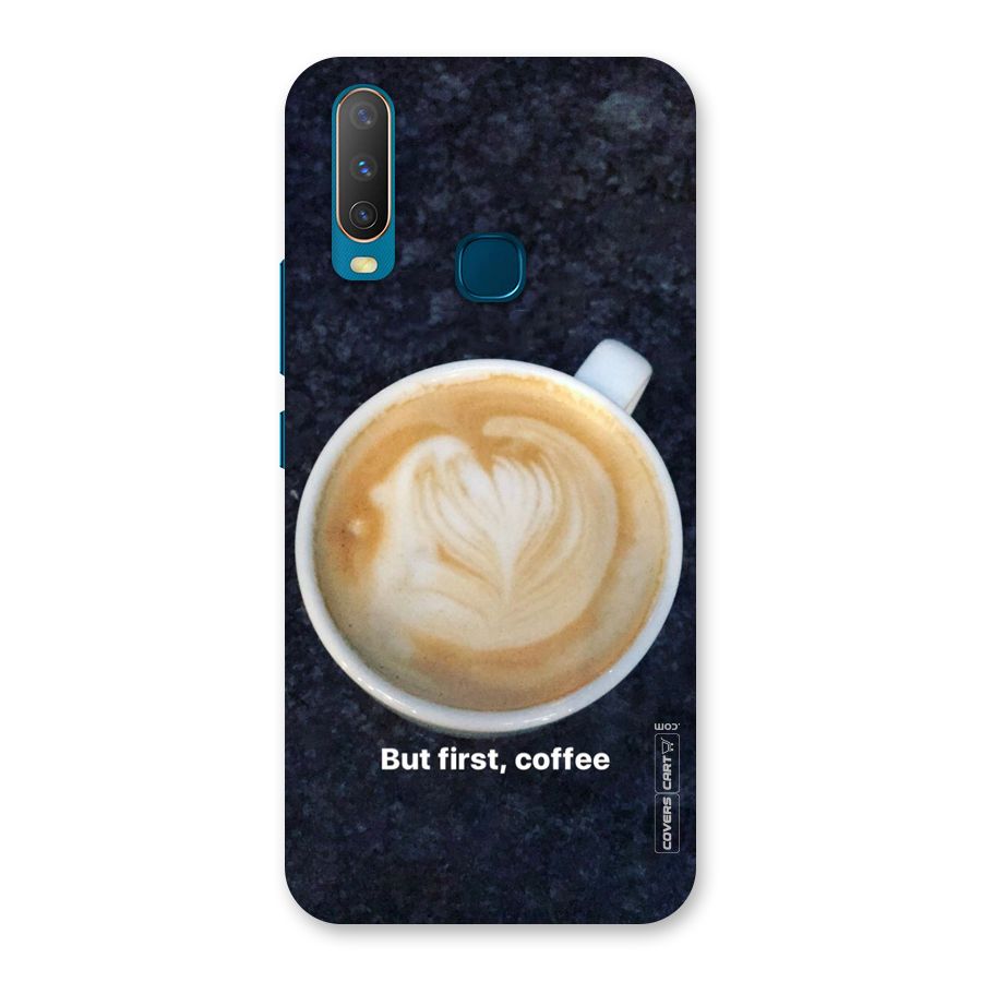 Cappuccino Coffee Back Case for Vivo Y17