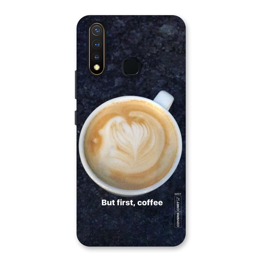 Cappuccino Coffee Back Case for Vivo Y19