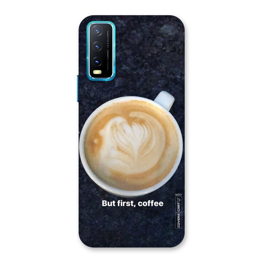 Cappuccino Coffee Back Case for Vivo Y20A