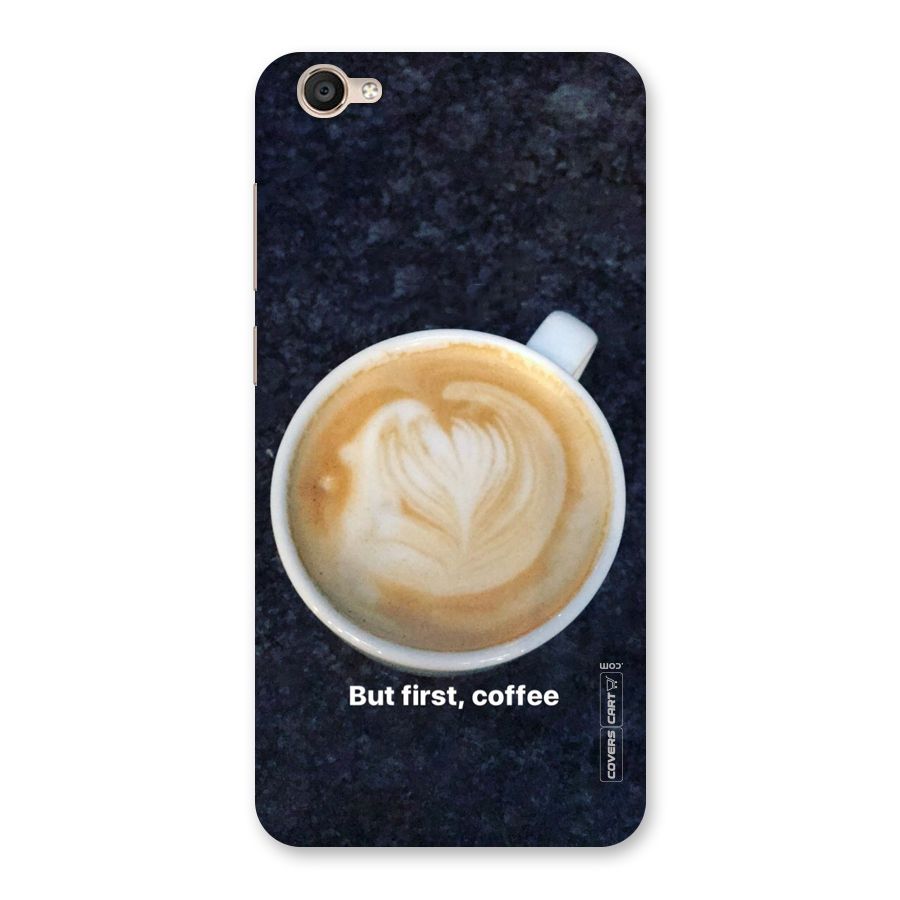 Cappuccino Coffee Back Case for Vivo Y55