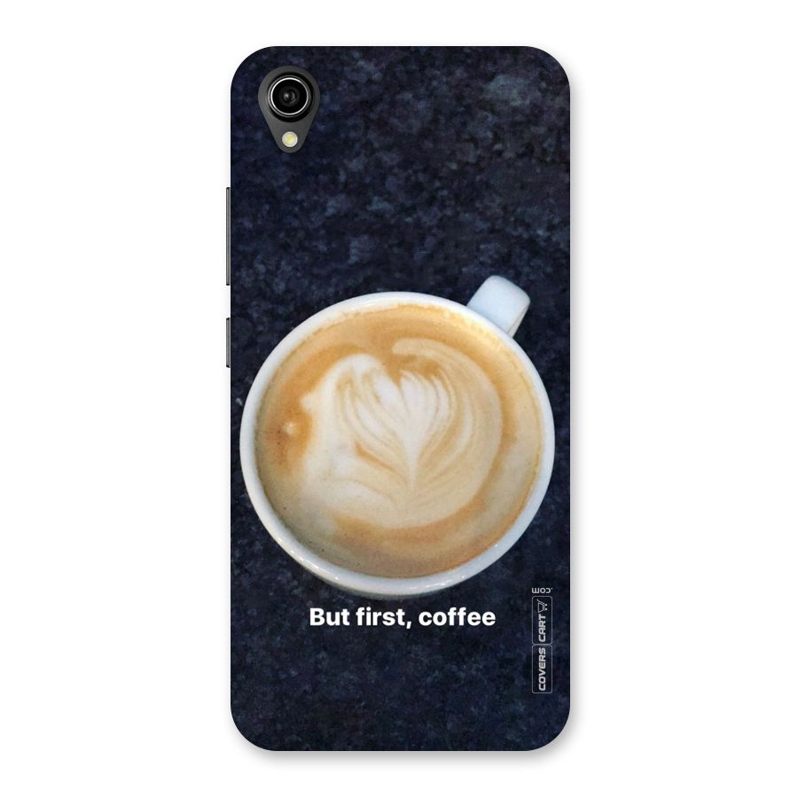 Cappuccino Coffee Back Case for Vivo Y90
