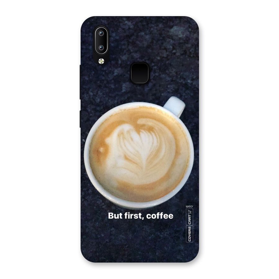 Cappuccino Coffee Back Case for Vivo Y93