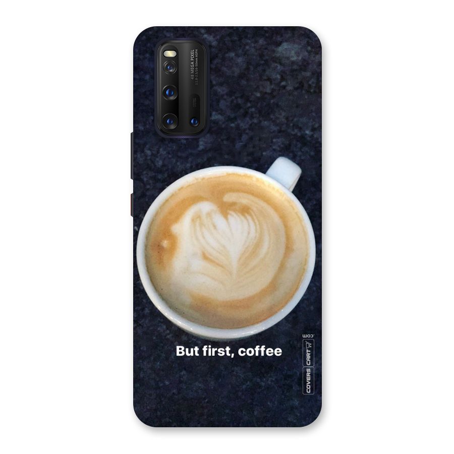 Cappuccino Coffee Back Case for Vivo iQOO 3