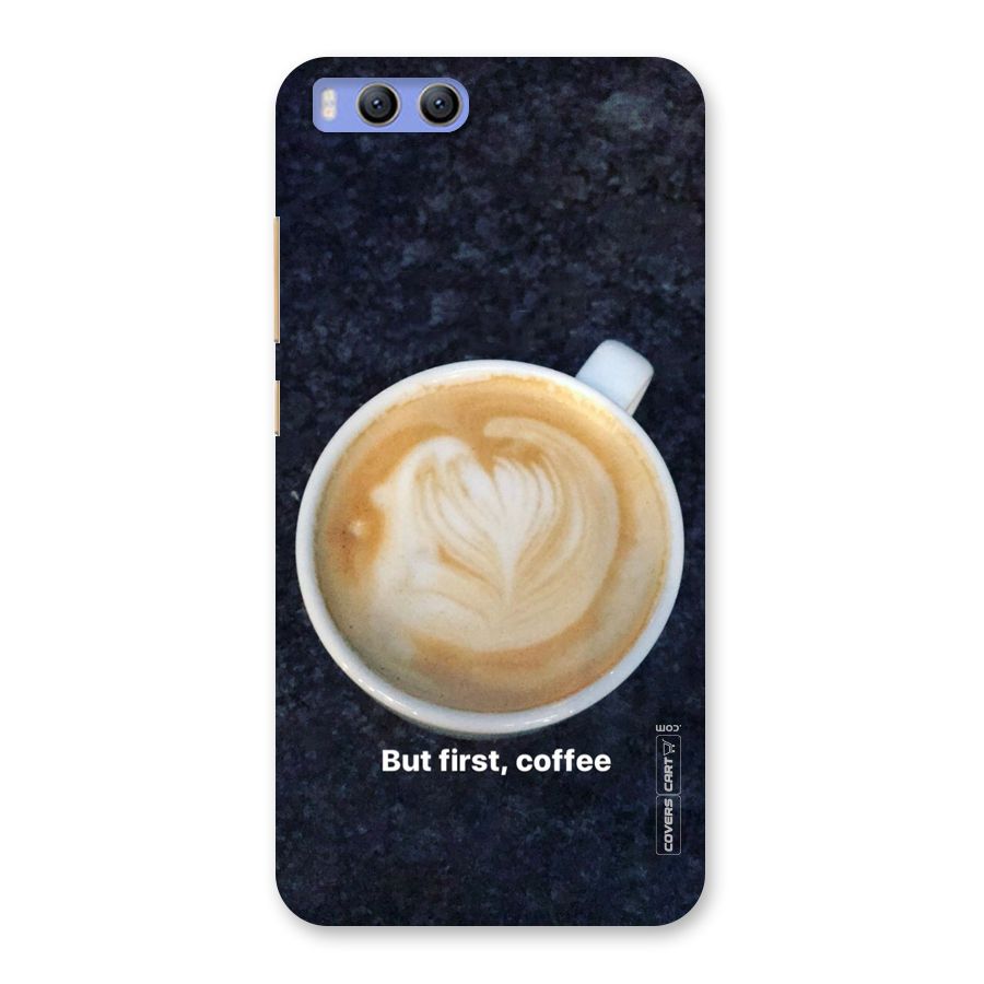 Cappuccino Coffee Back Case for Xiaomi Mi 6