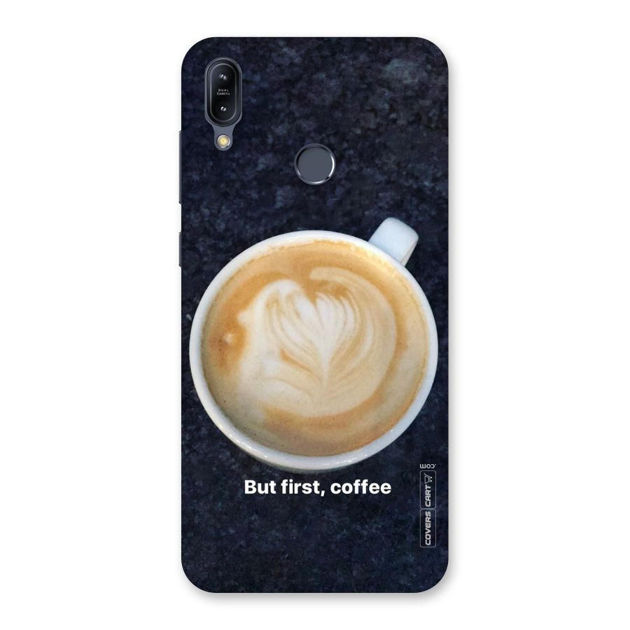 Cappuccino Coffee Back Case for Zenfone Max M2
