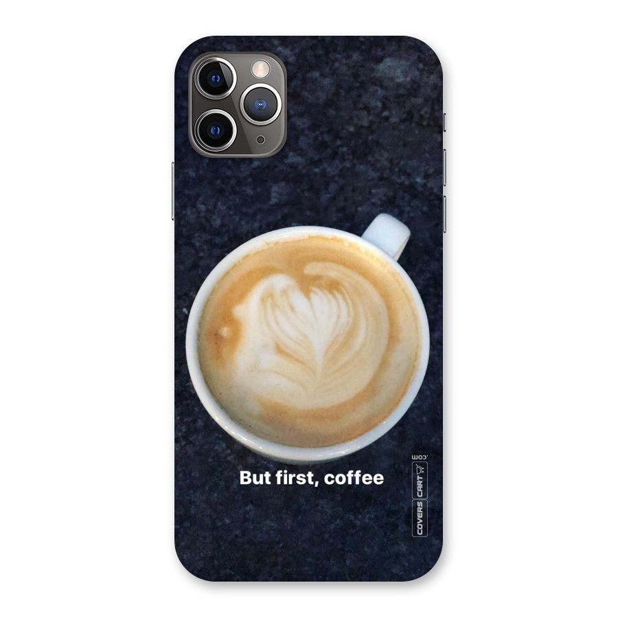 Cappuccino Coffee Back Case for iPhone 11 Pro Max