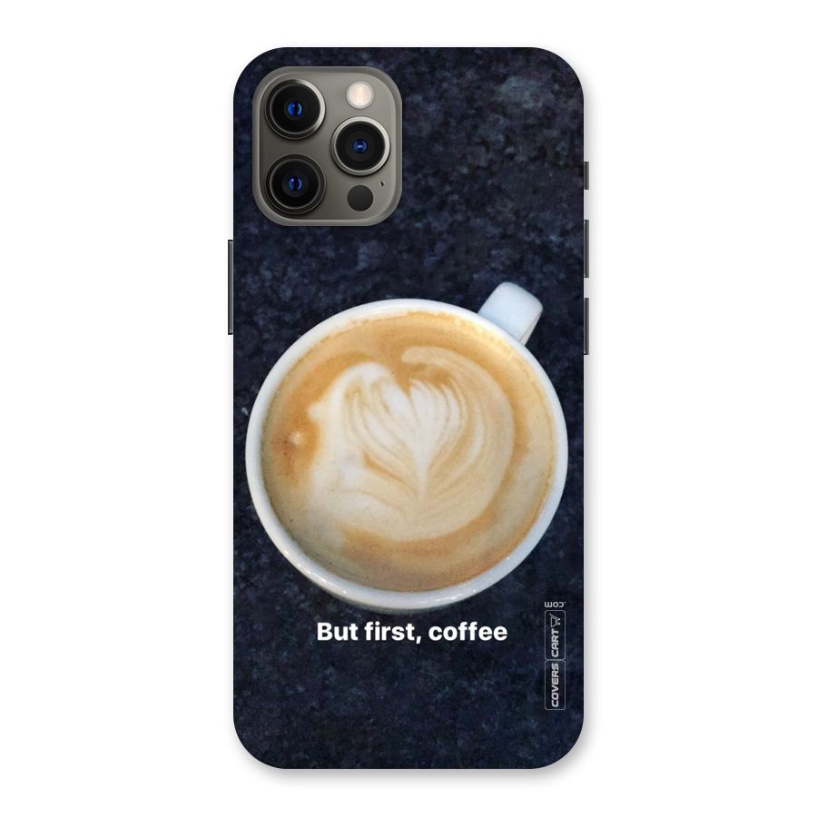 Cappuccino Coffee Back Case for iPhone 12 Pro Max